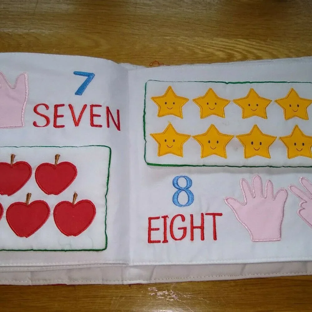 I Can Count 1, 2, 3! Fabric Book